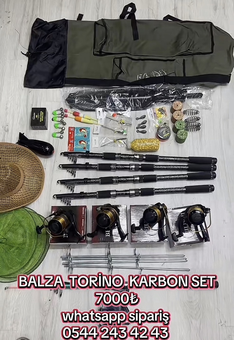 BALZA TORİNO KARBON SET