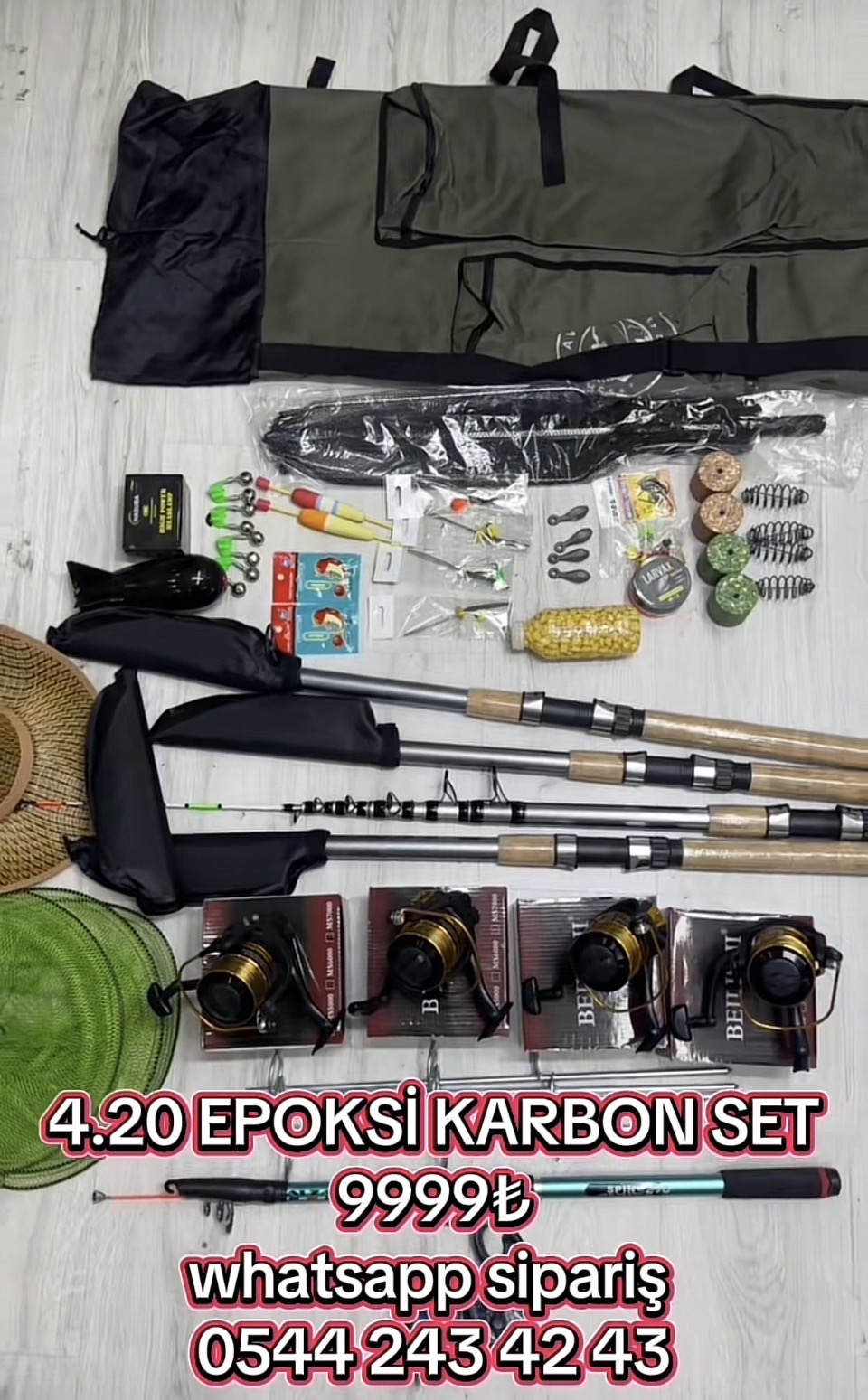 4.20 EPOKSİ KARBON SET